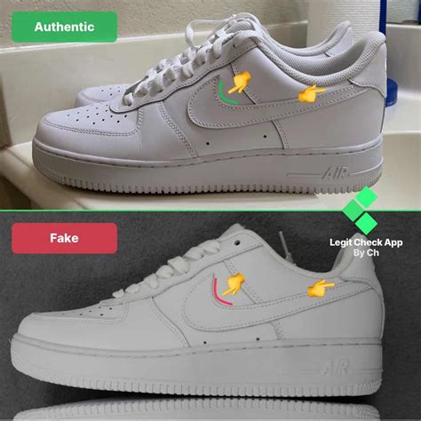 how to tell if nike af1 are fake|faux air force 1 nikes.